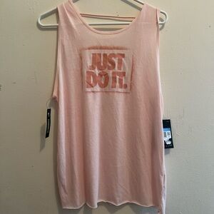Nike Women's Pink Tank Top